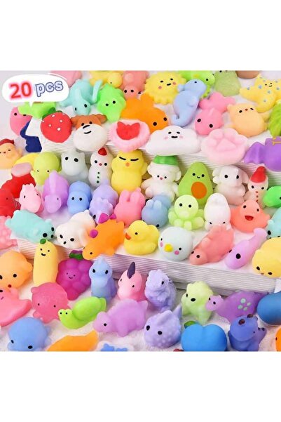 choice2 NNL-20pcs Random Kawaii Mochi Squishy Toys for Kids Party Favors, Min...