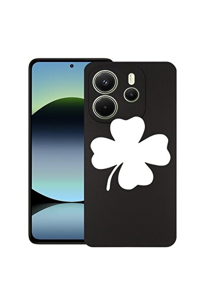 bestcase ¬Æ Husa pentru Xiaomi Redmi Note 14, Lucky Trifoi, Slim Silicon 0.8M...
