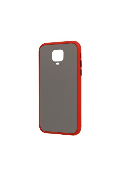 OEM Θήκη Color Button Bumper Xiaomi Redmi Note 9S/9 Pro Κόκκινο