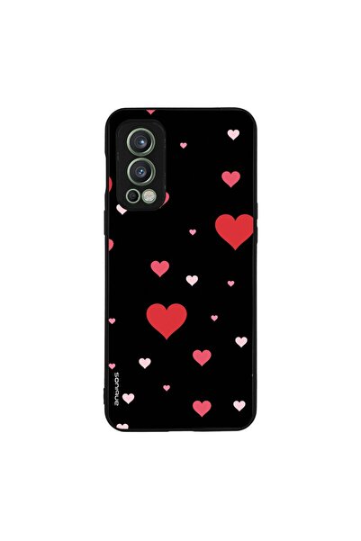 Sonique Θήκη Heart Series για OnePlus Nord 2 5G Μαύρο
