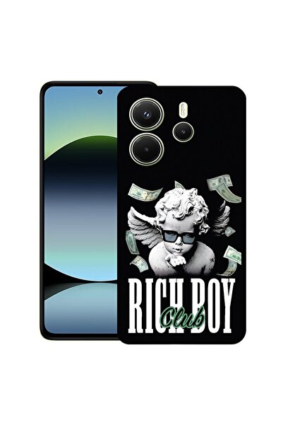 bestcase Θήκη για Xiaomi Redmi Note 14, Rich Boy Club, Λεπτή σιλικόνη 0.8MM, ...