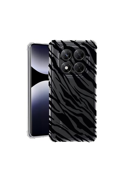 bestcase ¬Æ Husa pentru Xiaomi Redmi Note 14 Pro 5G, Anti Shock 1.5MM, Zebra ...