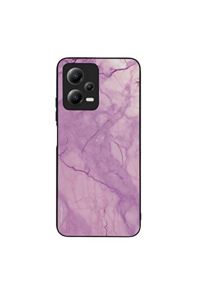 Sonique Θήκη Marble Series για Xiaomi Redmi Note 12 5G / Poco X5 5G Βιολετί