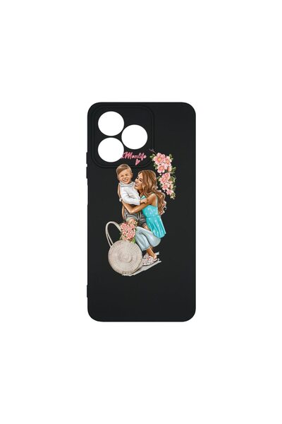 bestcase Θήκη Σιλικόνης Premium, Συμβατή με Xiaomi Redmi 13, Σχέδιο  "Μαμά Με...