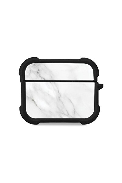 Sonique Θήκη Σιλικόνης Marble Series για AirPods Pro 3 Λευκό