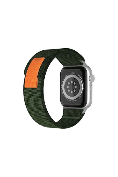 Sonique Λουράκι Nylon Loop Band για Apple Watch (42/44/45/49MM) Χακί