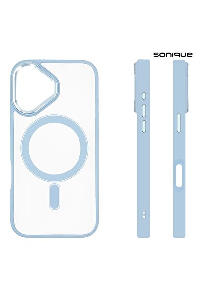 Sonique Θήκη Magnetic MagMetal Apple iPhone 16 Plus Γαλάζιο