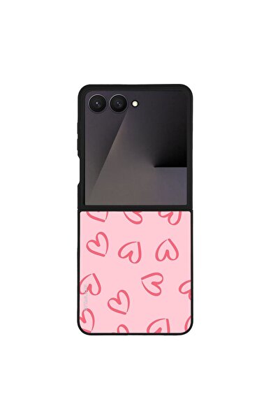 Sonique Θήκη Heart Series για Samsung Galaxy Z Flip 7 Ροζ