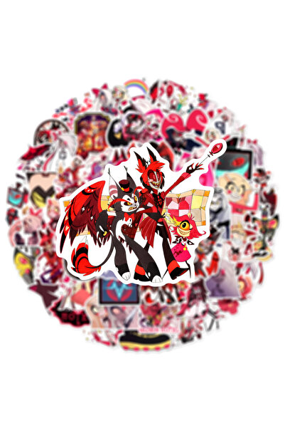 Choice1 56PCS 56/112PCS Cartoon Hotel Stationery Notebook Graffiti Stickers L...