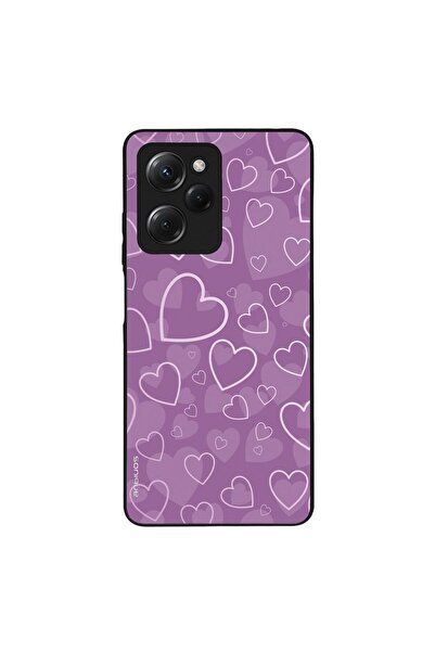 Sonique Θήκη Heart Series για Xiaomi Poco X5 Pro 5G Βιολετί