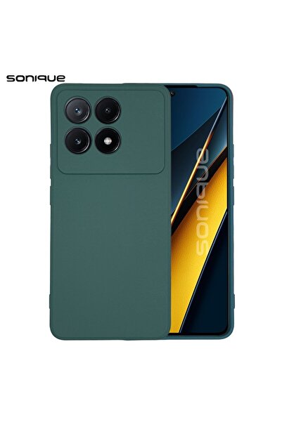 Sonique Θήκη Σιλικόνης My Colors Xiaomi Poco F6 Pro 5G Πράσινο Σκούρο