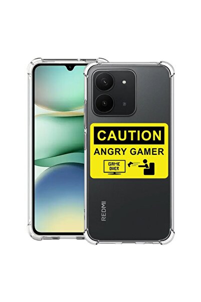 bestcase Husă pentru Xiaomi Redmi 15C 4G (171 MM) cu design Angry Gamer, Anti...