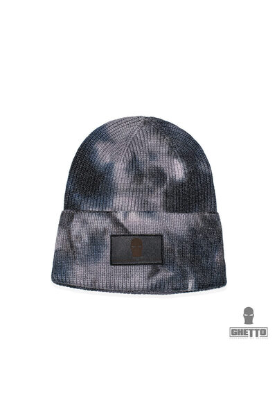 GHETTO Πλεκτός Σκούφος Unisex - Γκρι