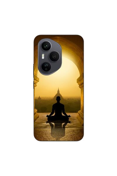 OEM Case compatible with Honor 400 Pro Silicone Gel Tpu Meditation Pattern
