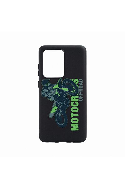 bestcase Силиконов калъф, съвместим с Xiaomi Redmi Note 11T Pro, Мотокрос, Ус...