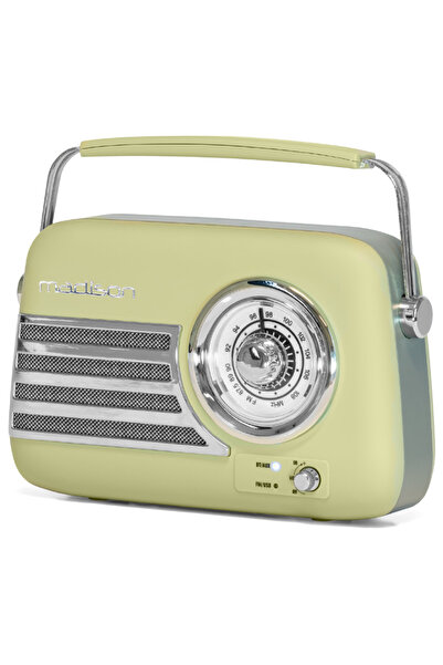 PAULMEDISON RADIO FM PORTABIL RETRO NOSTALGIA 30W CU FUNCȚIE BLUETOOTH/AUX - ...