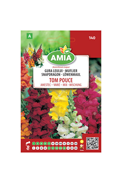 Amia Seminte de flori gura leului Tom Pouce amestec 0,5 g