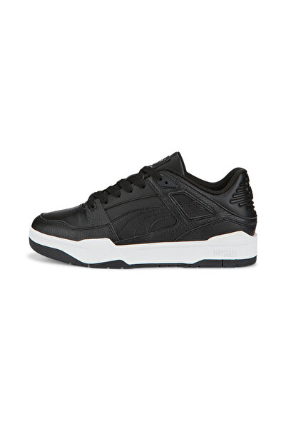 Puma Men Slipstream Leather Sneakers - Black