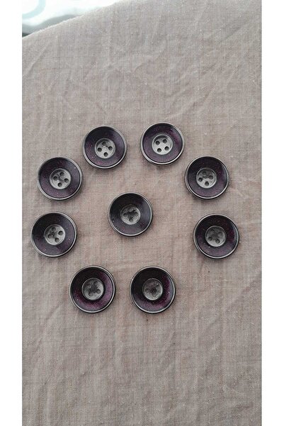 ILCARE Covered Mineli Metal Button 18 mm 9 Pieces