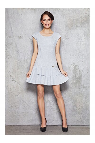 Infinite You Rochie dama InfiniteYou, Bumbac, M042 - Gri -, M INTL