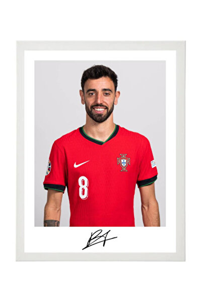 Boomah Accessories Bruno Fernandes, Portugal, Euro 2024, Soccer Gift , Autogr...