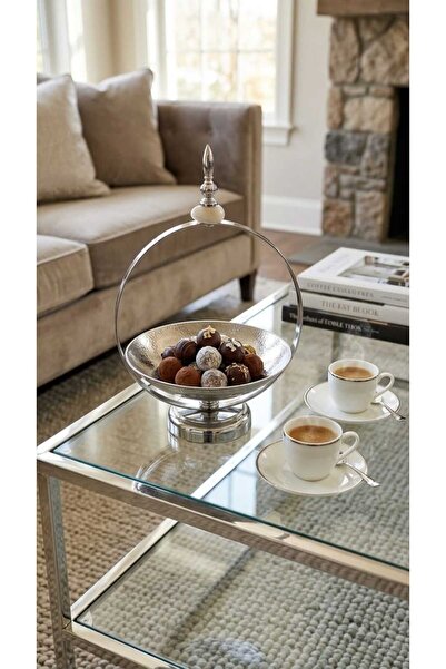 Generic Luxury Style Dessert Fruit Tray with Elevated Stand Modern Design Dec...