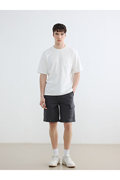 LC Waikiki Standardfit Men's Cargo Shorts from Uzg Store for Style Enthusiasts