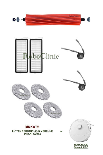 Roboclinic Perie de schimb compatibilă cu aspiratorul robot Roborock Qrevo L ...