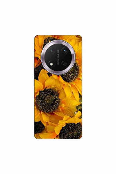 OEM Husa compatibila cu Honor Magic7 Lite Silicon Gel Tpu Model Floarea Soarelui