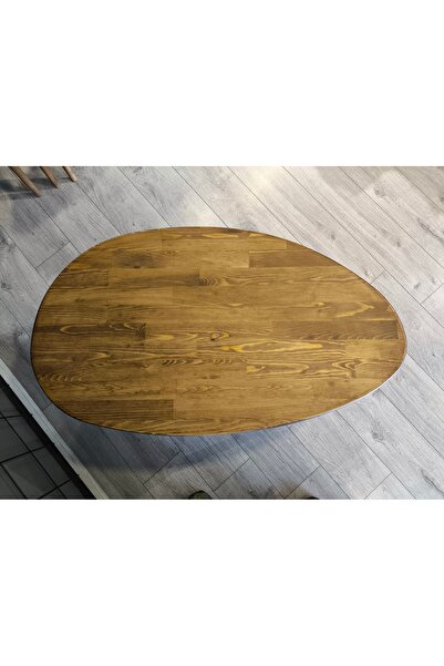 Senka Wood Doğal Masif Ahşap Modern İskandinav asimetrik Orta Sehpa VENGE