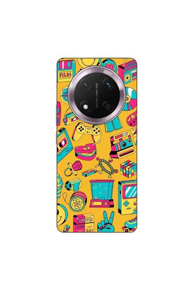 OEM Husa compatibila cu Honor Magic7 Lite Silicon Gel Tpu Model Pop Art Vintage
