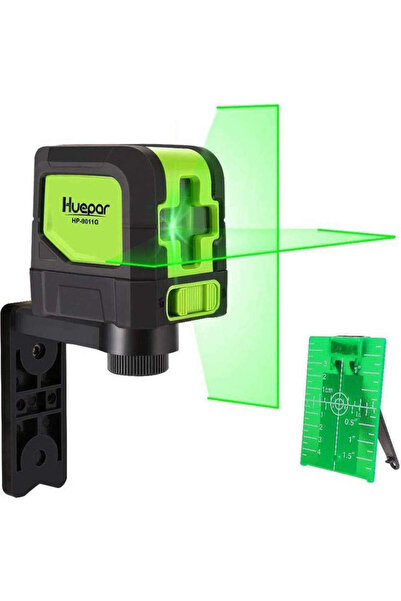 Huepar Αυτορυθμιζόμενο Γραμμικό Αλφάδι Laser Πράσινης Δέσμης με Εύρος Εργασία...