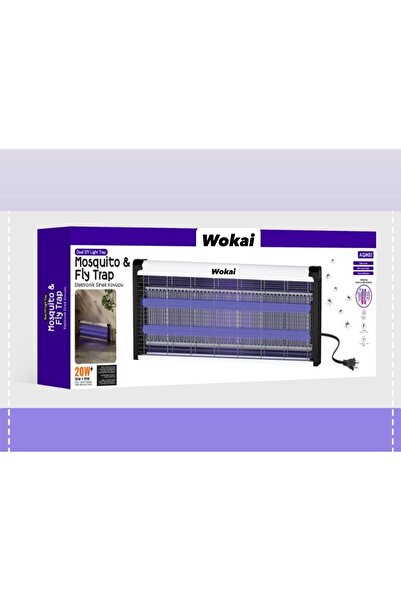 Wokai Elektirikli Uv Işıklı Sivrisinek Öldürücü Sinek Öldürücü Kovucu Sinek S...