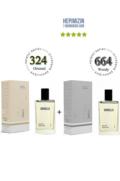 Bargello 324 + 664 Kadın/Erkek Parfüm Edp 50 ml Oriental/Woody - Mnms324664