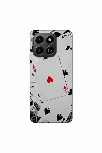 OEM Husa compatibila cu Honor X6b Silicon Gel Tpu Model Carti Poker