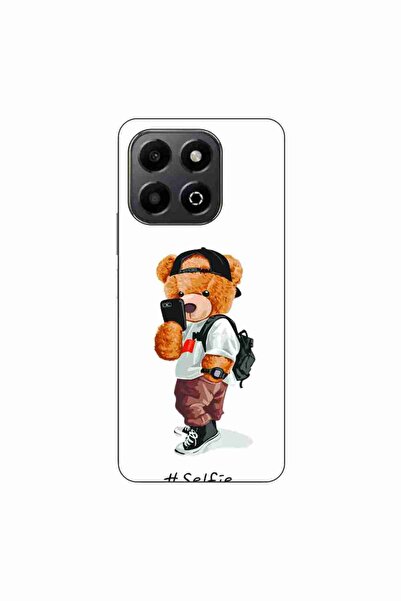 OEM Husa compatibila cu Honor X6b Silicon Gel Tpu Model Bear Teddy Selfie