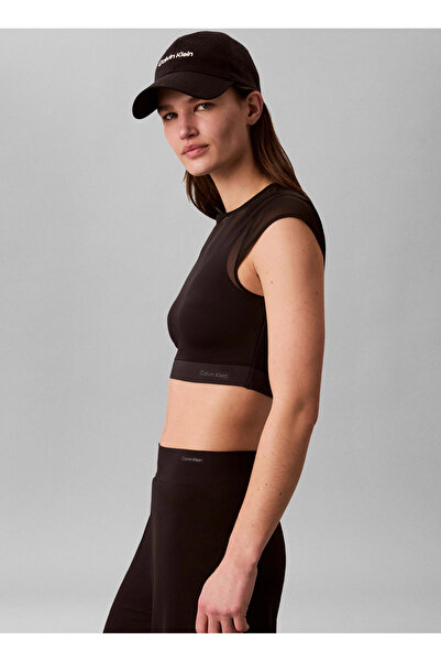 Calvin Klein Siyah Kadın Bluz ICON SPORT SCULPT TOP