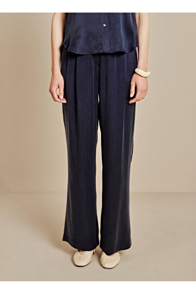 BROOKS BROTHERS Lacivert Kadın Pantolon BBSS26FPT004