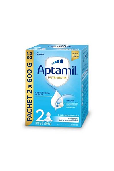Aptamil Nutri-Biotik Junior 2+, lapte praf, de crestere 2-3 ani, 1200 g