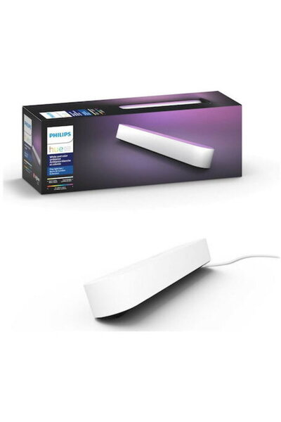 Philips Hue Alb și Pachet de extensie pentru bară luminoasă Color Ambiance Pl...