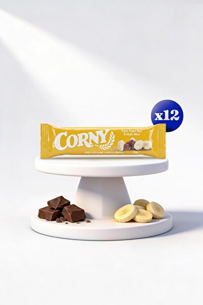CORNY Kakao Muzlu Tahıl Bar x 12 Adet