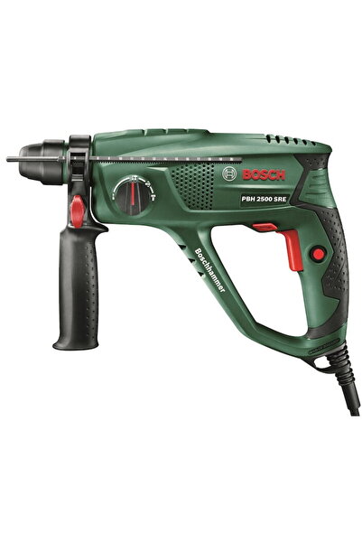 Bosch Ciocan rotopercutor compact PBH 2500 SRE, 600 W, 2000 RPM, 22 mm, 6 acc...