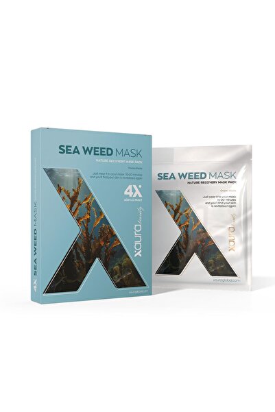 XAURA GLOBAL Sea Weed Mask 4'lü Paket