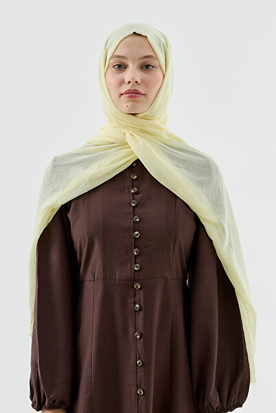 Modakaşmir Aya Şal - Tereyağ Sarısı