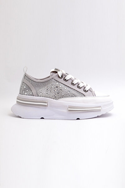 Mamito Ayakkabı Prns 172-2 Padded Sole Stone Laced Sports Shoes