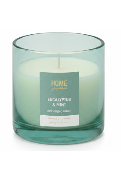 AKDC Home Fragrance Eucalyptus & Mint Spa Inspired Scented Candle for Relaxat...