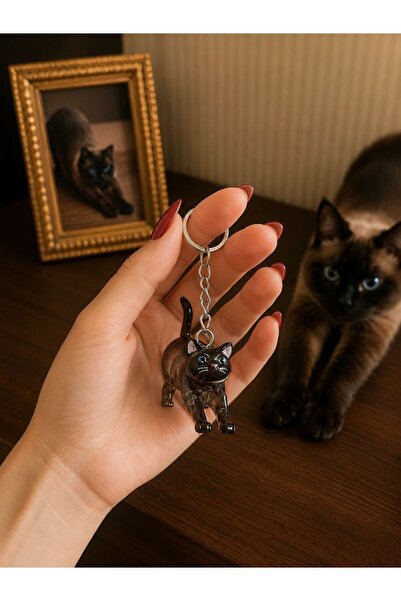 Pawellia Kedi ve Köpek Tüy Saklama Anahtarlığı