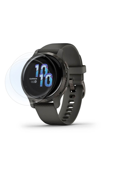 Phonextra واقي شاشة نانو 9H متوافق مع Garmin Venu 2s مقاس 40 ملم، قطعتين، حما...