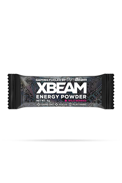 GymBeam Eșantion de pudră energetică XBEAM 9 g fructe de pădure