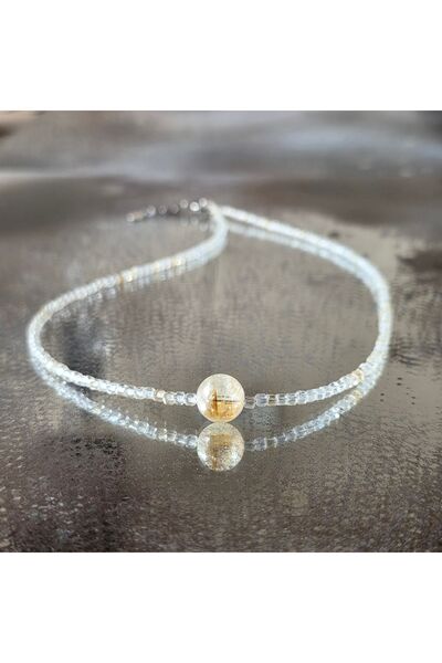 DRUZY Sun Citrine Necklace #20